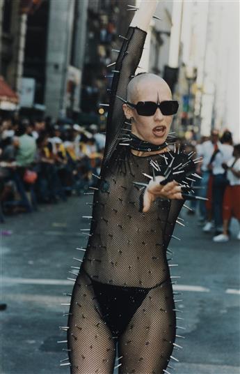 (GAY PRIDE PARADE--JUNE 97 & 98)  Album with 342 photographs chronicling the eclectically dressed (or boldly undressed) and proud par